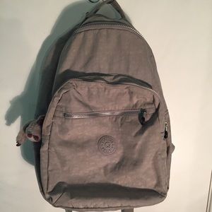 KIPLING SEOUL LARGE LAPTOP BACKPACK SLATE GRAY
